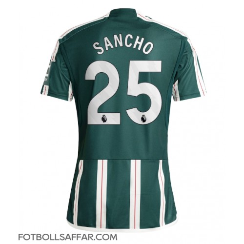 Manchester United Jadon Sancho #25 Bortatröja 2023-24 Kortärmad